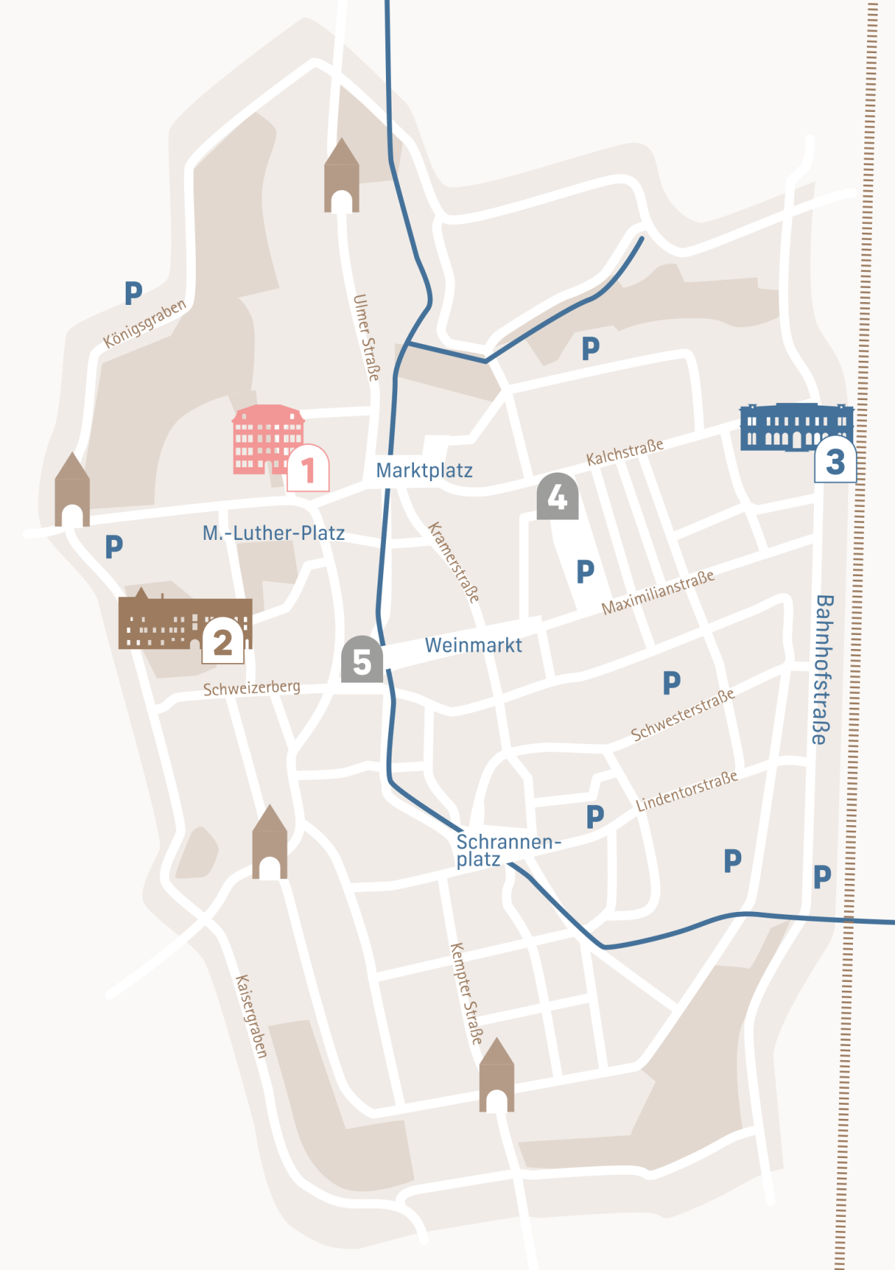 Memminger Museen Memmingen mit seiner vielgestaltigen Museumslandschaft